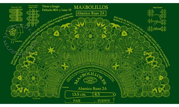 Picado Abanico Ruso 02A