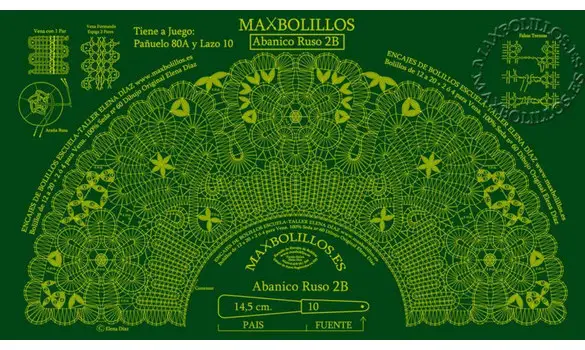 Picado Abanico Ruso 02B