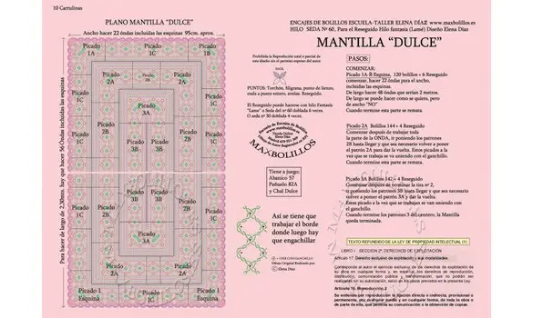 Picado Mantilla Dulce