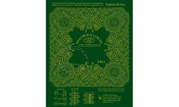 Picado Pañuelo 81A Ruso