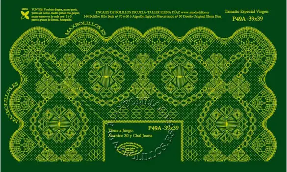 Picado Pañuelo 49A Tam.esp virgen