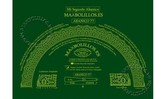 Picado Abanico 77