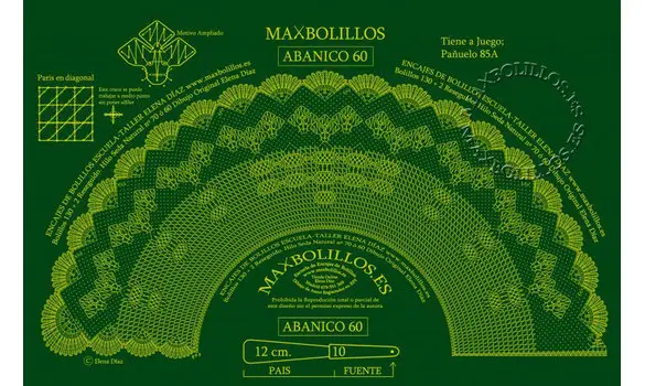 Picado Abanico 60