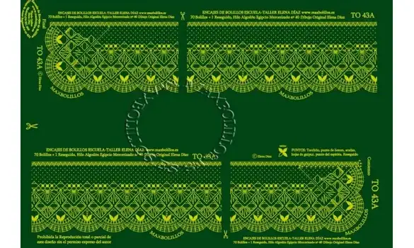 Picado Toallas y Cortinas 43A