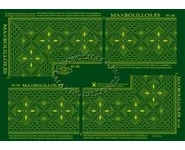 Picado Rectas con Esquinas 13B Entredós