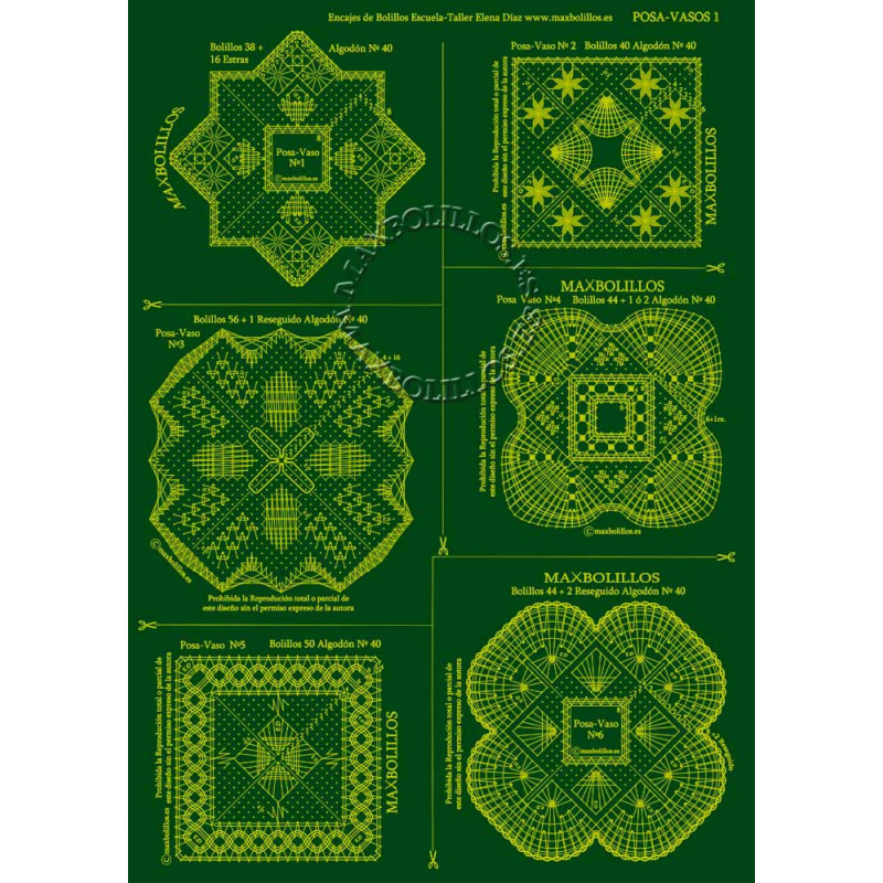 [13020401] Picado Posavasos 1