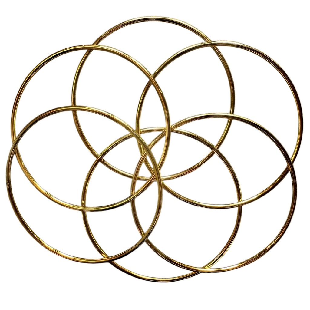[02070001] 6 Aros Atrapasueños 10cm