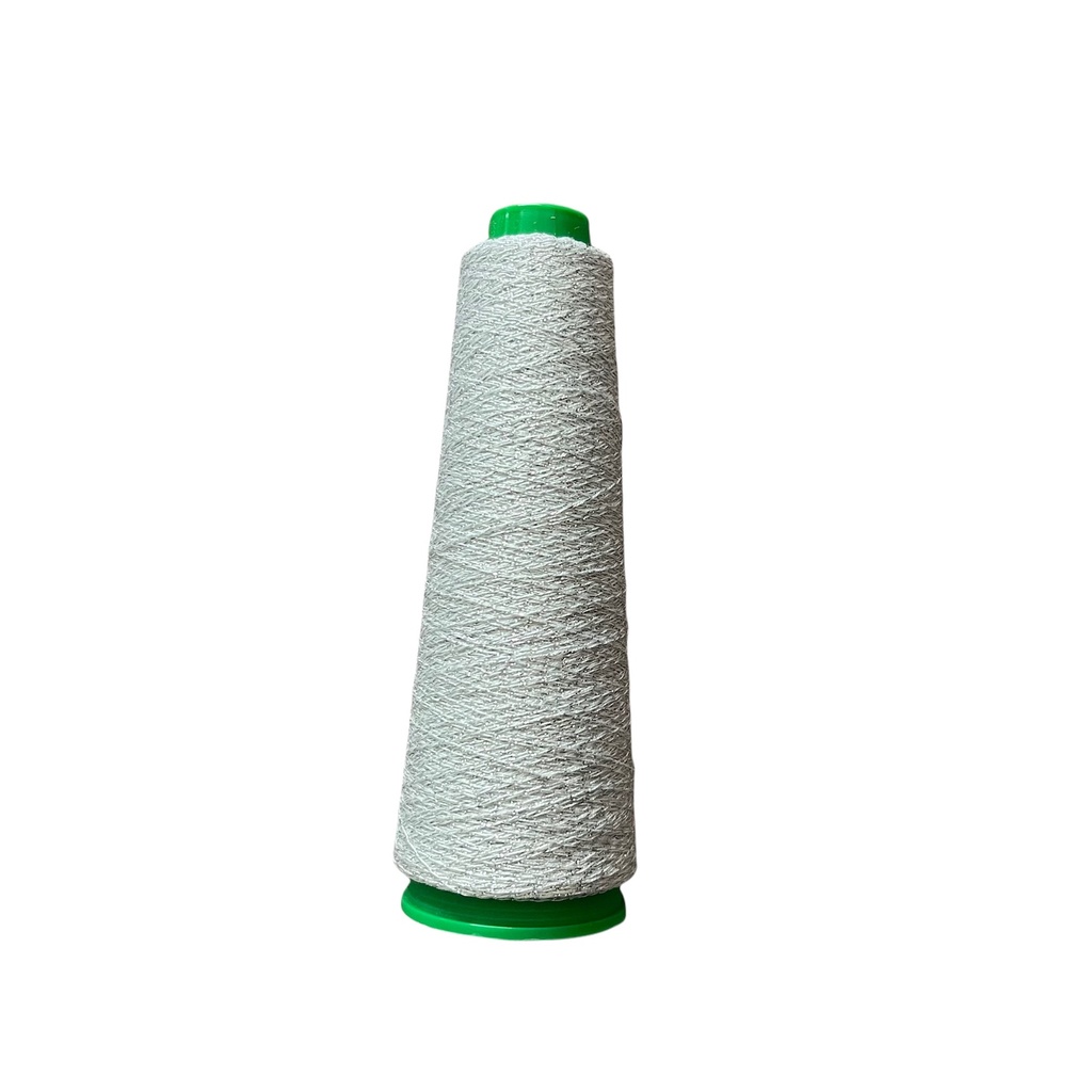[03080008] Algodón 50 Lurex Plata