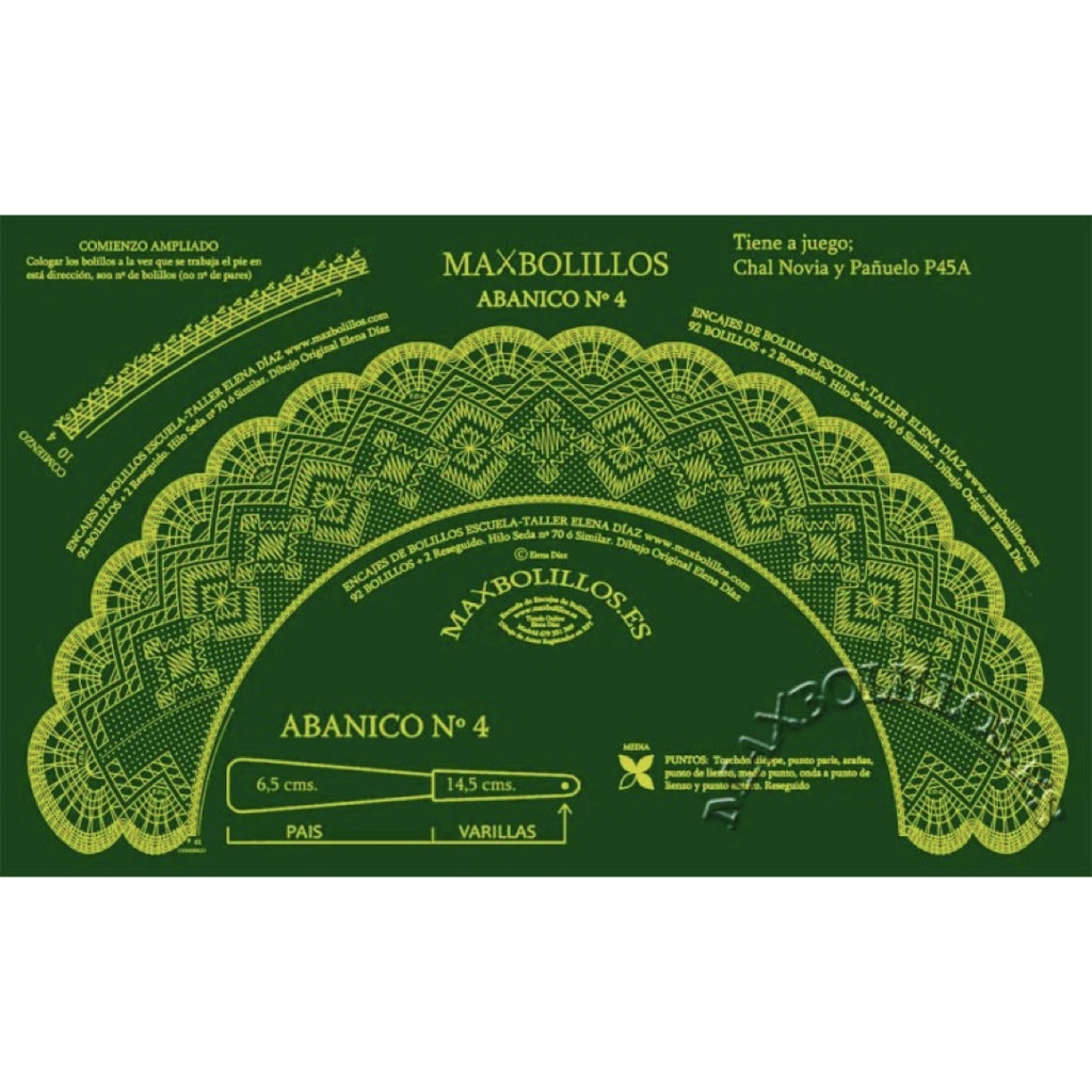 [06010040] Picado Abanico 4