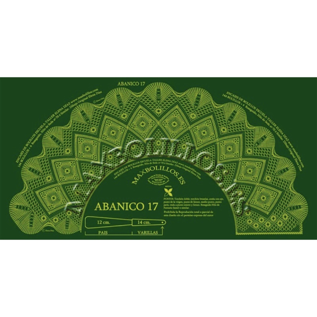 [06010170] Picado Abanico 17