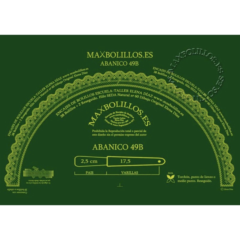 [06010492] Picado Abanico 49B