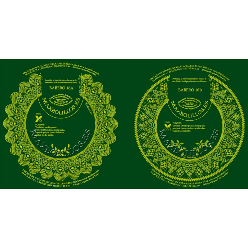 [07010160] Picado Babero 16
