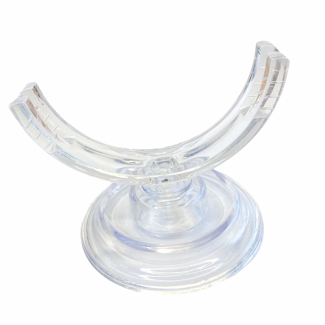 [02010002] Peana Abanico Transparente