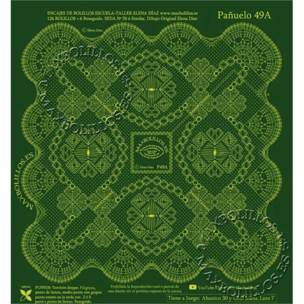 [09010049] Picado Pañuelo 49A