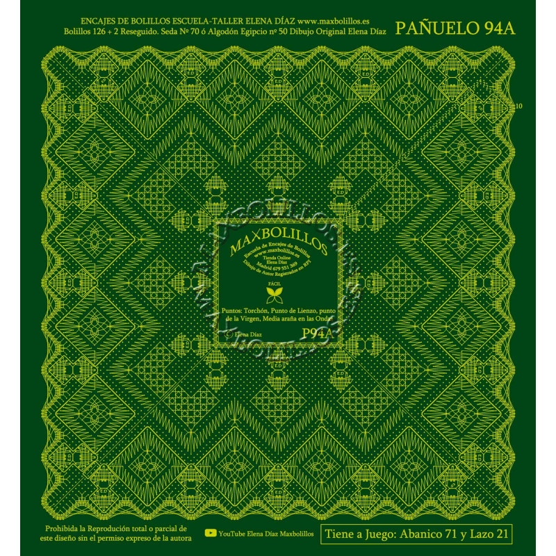 [09010094] Picado Pañuelo 94A